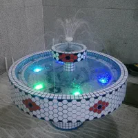 آبنما کاشیکاری فرشتگان چراغخور فواره دار|مصالح و تجهیزات ساختمان|کرمانشاه, |دیوار