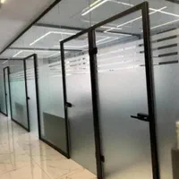 مات کن شیشه مینرال ساختمانی استیکر راه راه شو