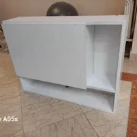 میز تحریر دیواریMDF  با ویترین و کتابخانه ۸۰ در ۶۰|میز تحریر و کامپیوتر|تهران, فردوس|دیوار