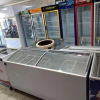 فریزر بستنی درب شیشه ای، فریزر صندوقی|فروشگاه و مغازه|کرمانشاه, |دیوار