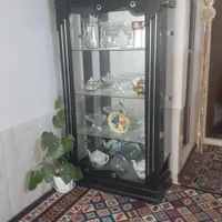 بوفه مشکی تمیز اینه دار