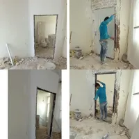 بنای تخریب گچکاری کاشی کاری نصب سرامیک بین کابینتی|خدمات پیشه و مهارت|مشهد, وکیل‌آباد|دیوار