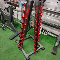 رک دمبل مقر دمبل چهارطرفه دمبل رنگی|تجهیزات ورزشی|قم, هفت تیر|دیوار