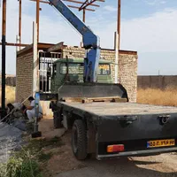 خدمات کرایه  جرثقیل ۳تن کفی دار خاورو ‌حمل ‌ونقل|خدمات حمل و نقل|تهران, جنت‌آباد جنوبی|دیوار