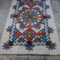 نمد فرش سنتی تزیینی با خواص طبی|گلیم، جاجیم، گبه|تهران, افسریه شمالی|دیوار