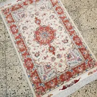 فرش ذرع‌چارک دستباف اصل تبریز طرح علیا ۵۰رج چله‌نخ|فرش|تهران, بازار|دیوار