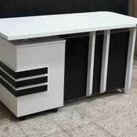 میز مدیریت ال یکطرفه 4تیکه.اداری کارمندی|دفتر کار|مشهد, توس (بلوار توس)|دیوار