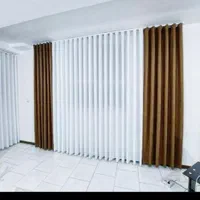 پرده حریر ساده استفاده نشده|پرده، رانر، رومیزی|مشهد, آزادشهر|دیوار