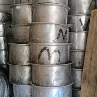 ظروف مسی روحی چدن برنج سراسر شیراز تسویه انی|ظروف پخت‌وپز|شیراز, پودنک|دیوار
