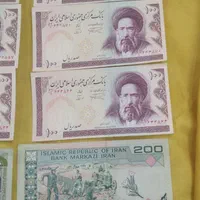 ۱۸ عدد اسکناس همه باهم یکجا|کلکسیون سکه، تمبر، اسکناس|اصفهان, کوی امیریه|دیوار