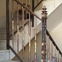 نرده پله،فرفورژه،پله پیچ،نرده استیل،حفاظ راه پله|خدمات پیشه و مهارت|اصفهان, درب کوشک|دیوار