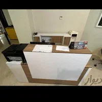میز منشی همراه فایل پشت برند دنیته