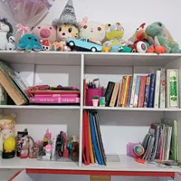 میز تحریر و کتابخانه