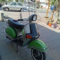 موتور وسپا باجاج مدل 85 پلاک ملی