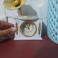 ساعت رومیزی زنگ دار طرح قدیم در حد نو