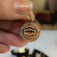 پلاک طلای کعبه مناسب کادو و یادبود حجاج