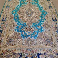 فرش ۶متری دستبافت تبریز  خطیبی آبی فیروزه ای|فرش|تهران, نیاوران|دیوار