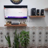 پایه دیواری تلویزیون،شلف چوبی دیواری MDF و شیشه ای|میز تلویزیون|اهواز, نادری|دیوار