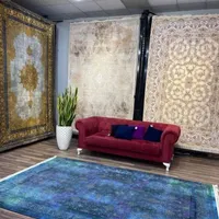 فرش وقالی افشان طاوسی