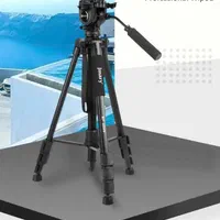 سه پایه دوربین عکاسی گوشی kp2599 هد هیدرولیک