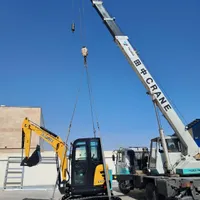جرثقیل ۷تن دکل بلندو۱۵تن کفی