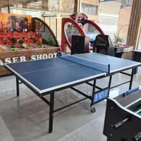 میز پینگ پنگ فوتبال دستی هایگلاس آدمک طلایی