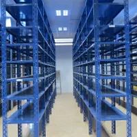 قفسه های انباری صنعتی چهارپایه نبشی