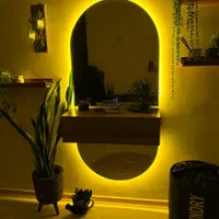آینه رینگ لایت دار|آینه|ارومیه, |دیوار