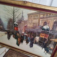 2عدد تابلو نقاشی نفیس کار دست استاد ذاکر ی با قاب|تابلو، نقاشی، عکس|تهران, وردآورد|دیوار