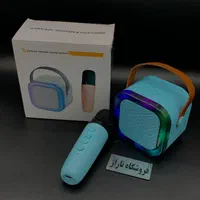 اسپیکر شارژی میکروفن دار مدل K12 رقص نور RGB|پخش‌کننده همراه|کرج, گلشهر|دیوار