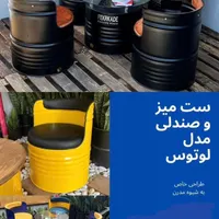 فروش ست میز و صندلی بشکه ای برای کافه و فست فود|کافی‌شاپ و رستوران|تهران, آبشار تهران|دیوار