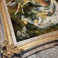 تابلوفرش دستباف تبریز نیاز نوازش طرح استاد فرشچیان|فرش|تهران, بازار|دیوار