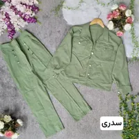 ست دخترانه بسیار شیک جنس کتان کش (بنگال)|لباس|قم, آذر (نکویی)|دیوار