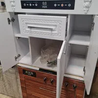 اجاق گاز طرح فر سفید/ mdf / توکار رومیزی ام دی اف|اجاق گاز و لوازم برقی پختوپز|مشهد, ایثارگران|دیوار