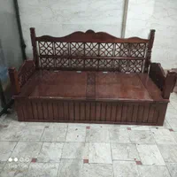 تخت سنتی باکسدار و کشو دار