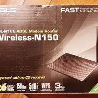 مودم  Asus adsl N150  در حد نو سالم