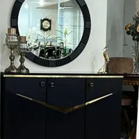 جاکفشی کنسولی آینه کنسول سون تیک خطی جدید شیک|بوفه، ویترین، کنسول|خمینی‌شهر, |دیوار