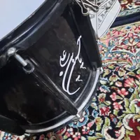 فروش طبل ریز یاماها اصل اهنی مشکی محرمی بزرگ|درام و پرکاشن|زرند, |دیوار