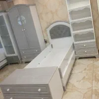 سرویس خواب سیسمونی تخت  نوزاد جوان کمد بوفه دراور|تخت و سرویس خواب|همدان, |دیوار