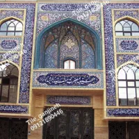 کاشی کاری سنتی محراب سردر محراب گنبد حسینیه مسجد|خدمات پیشه و مهارت|تهران, خرمشهر|دیوار