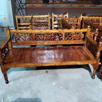تخت سنتی  مبل ۶نفره ۲تا ۳نفره همراه با میز عسلی|مبلمان اداری|تهران, شهرک ابوذر|دیوار