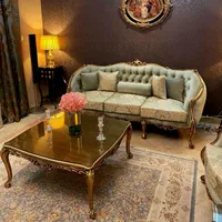 مبل استیل مبلمان کلاسیک راحتی زمرد سلطنتی|مبلمان خانگی و میز عسلی|کرج, اصفهانیها|دیوار