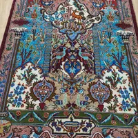 فرش ( قالیچه ) دستباف ۳ متری منظره شکارگاه کاشمر|فرش|بروجرد, |دیوار