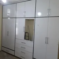 خدمات و ساخت تولید کمددیواری وشلف وکتاب خانه|کتابخانه، شلف، قفسه‌های دیواری|کرمانشاه, |دیوار