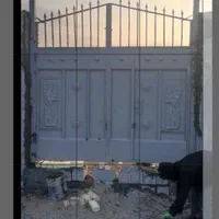 درب باغ و‌پارکینگ وحیاط|مصالح و تجهیزات ساختمان|اصفهان, باغ فدک|دیوار