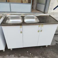 کابینت آماده زیر سینک کابینت ظرفشویی سایز ۱۲۰چپ|مصالح و تجهیزات ساختمان|قدس, شهر‌قدس|دیوار