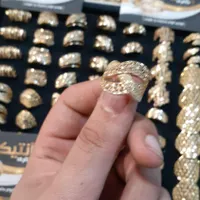 انگشتر طلاروس اصل زنانه تراش