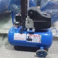 پمپ باد کمپرسور باد ۵۰ لیتری یکسال گارانتی|ماشین‌آلات صنعتی|اصفهان, شهرک میلاد|دیوار