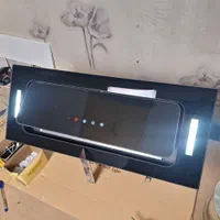 هود مخفی کف شیشه ای طرح کیمیا موتور فلز تمام شیشه