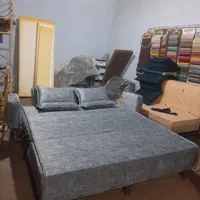 دونفره دسته دارمبل تخت شو(تخت خواب شو) تاشوکاناپه|مبلمان خانگی و میز عسلی|تهران, آذری|دیوار